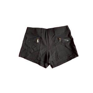 Ci Sono woman’s black stretch knit elastic waist shorts size large